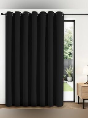 Thick Black Curtain